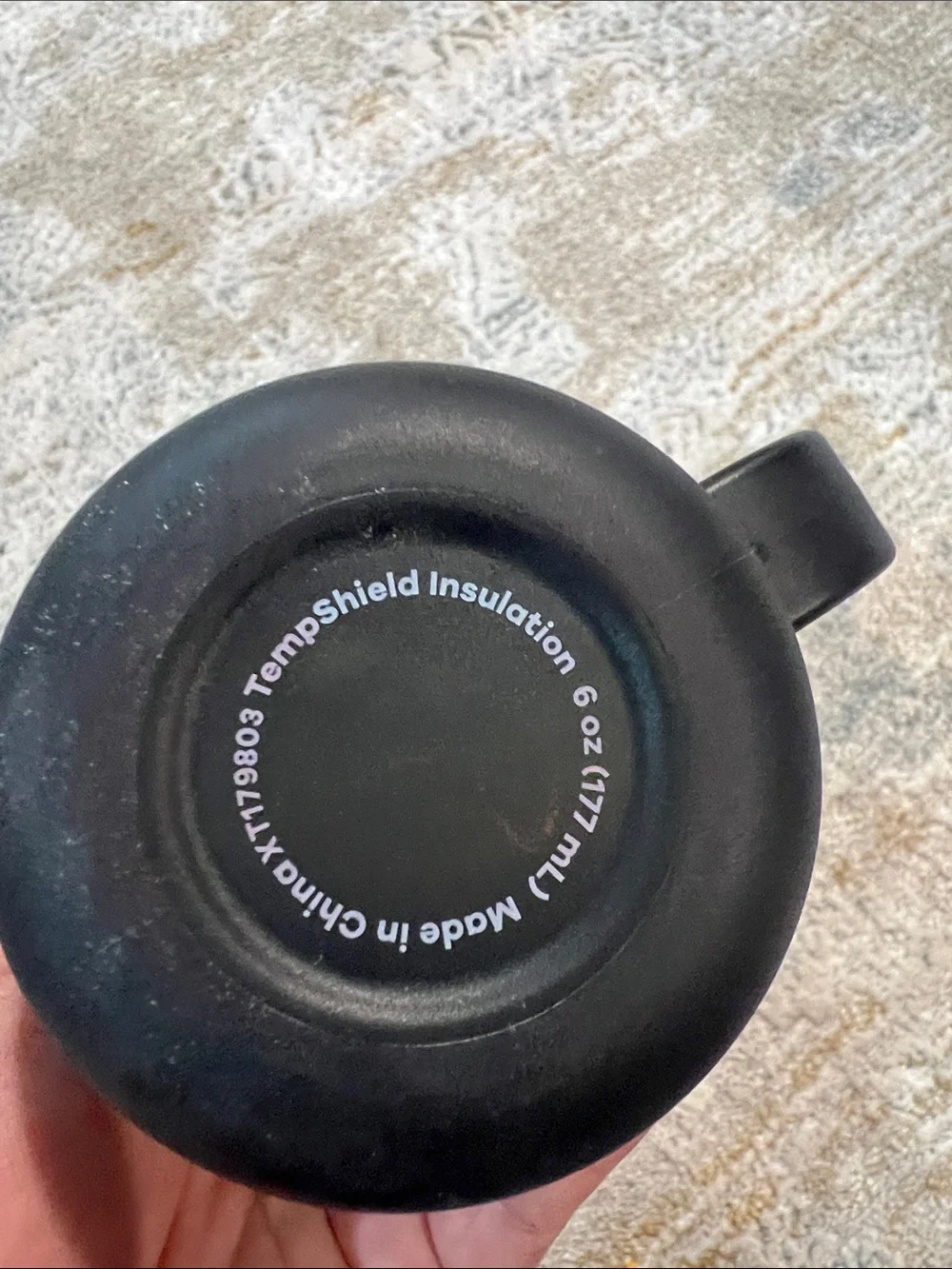 Hydro flask mini mug 6oz espresso coffee tea black z18